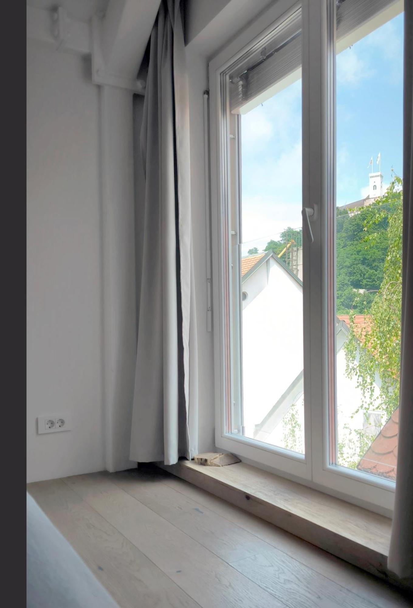 Penthouse View In Town Apartment Ljubljana Exterior foto