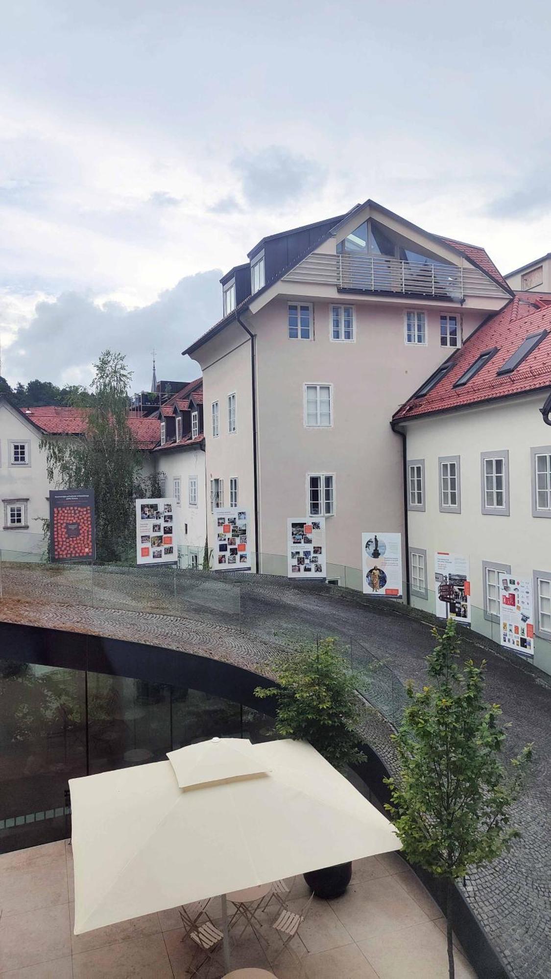 Penthouse View In Town Apartment Ljubljana Exterior foto